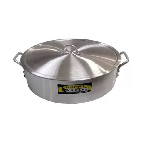 Arrocera Aluminio Línea Hotel 36*11 cm. 11 lt. 