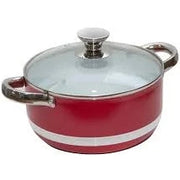Cacerola c/Asa Cerámico Rojo 26 cm. 4,5 lt. 