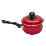 Cacerola Enlozada c/Mango Roja 16 cm. 1 lt. 