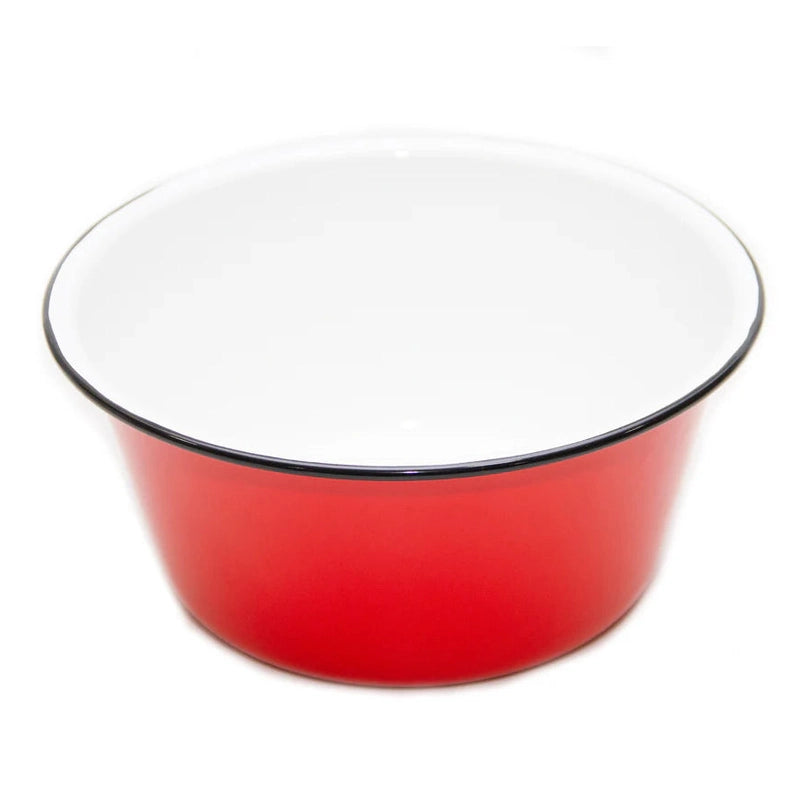 Bowl Enlozado Rojo 12 cm. 
