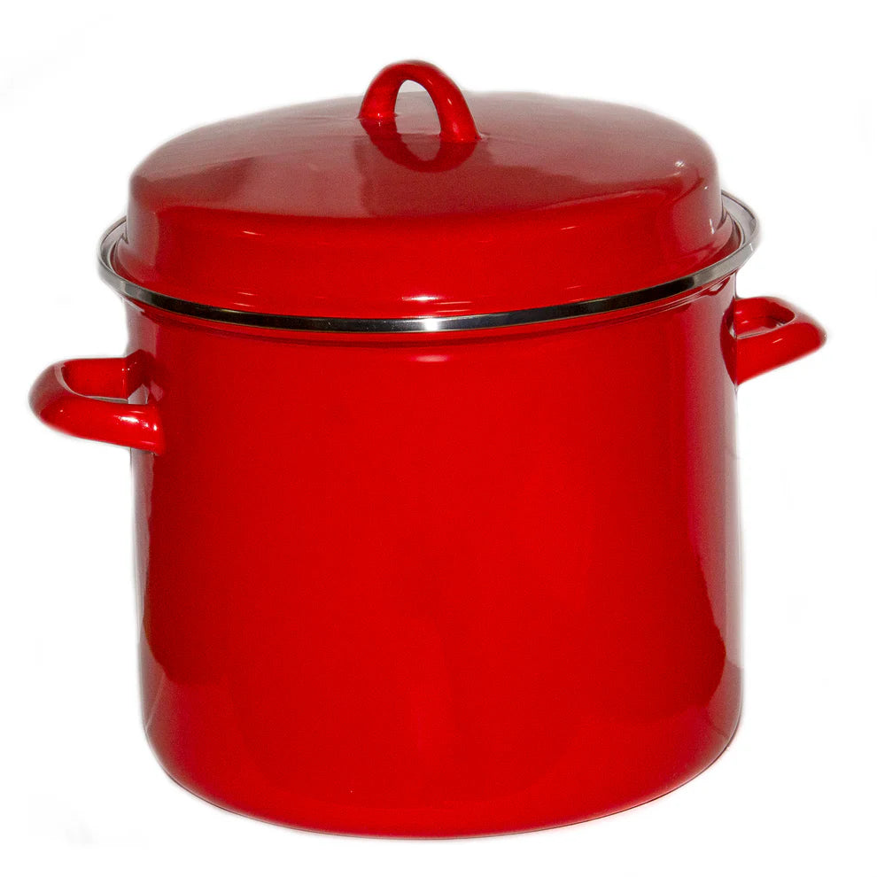 Fondo Enlozado Rojo 30 cm. 14,8 lt. 
