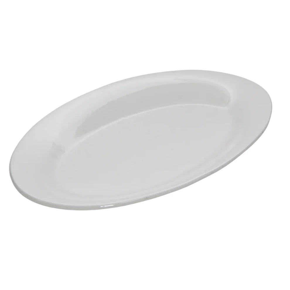 Plato Ovalado Loza 12" 
