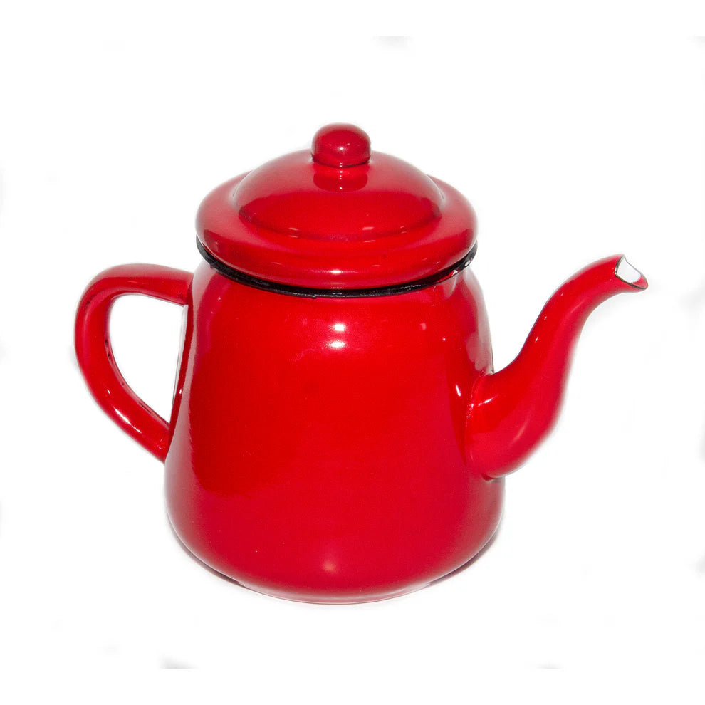 Tetera Té Enlozada Roja 1,4 lt. 