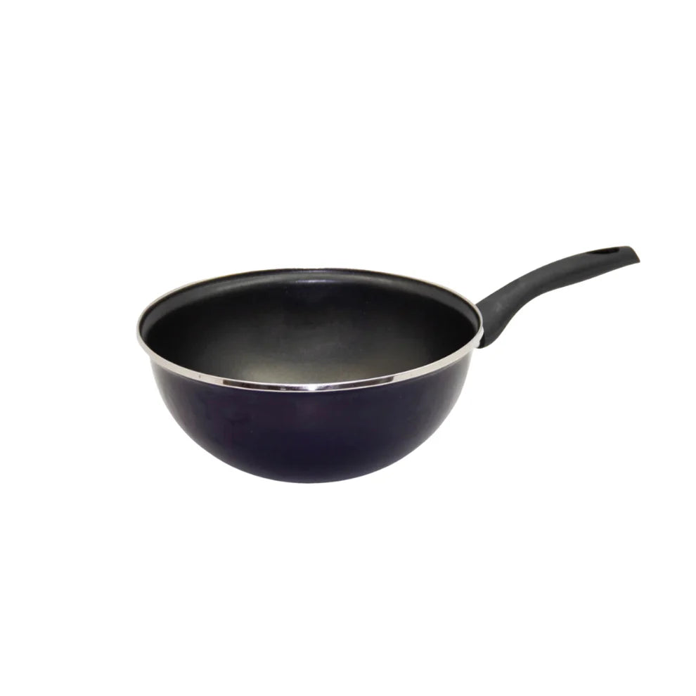 Wok Enlozado Azul 28 cm. 