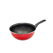 Wok Enlozado Rojo 28 cm. 